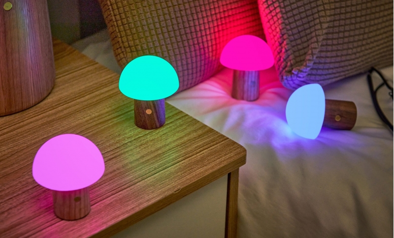 gingko super mini alice mushroom lamp