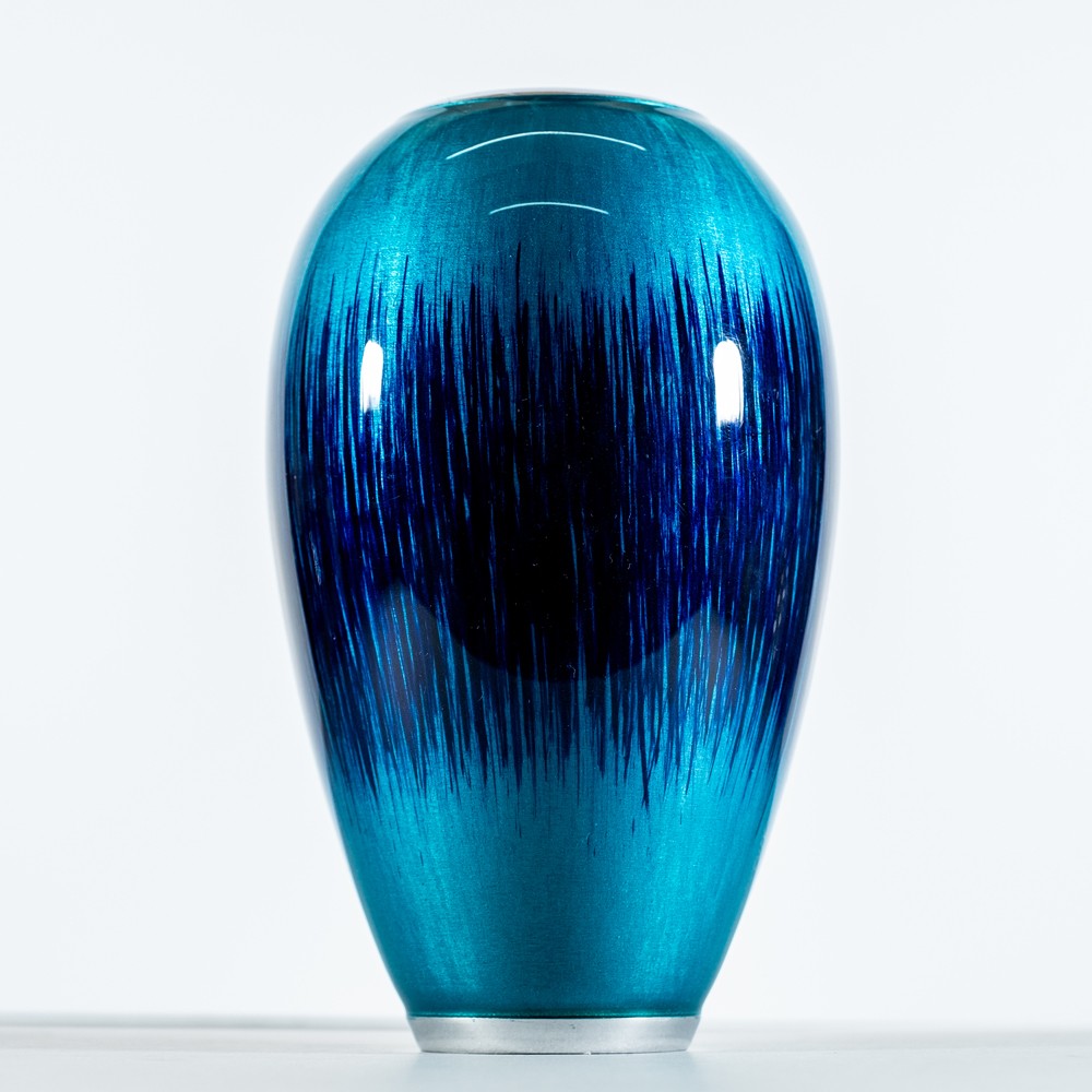 Tilnar Azeti Recycled Aluminium Vase 18cm