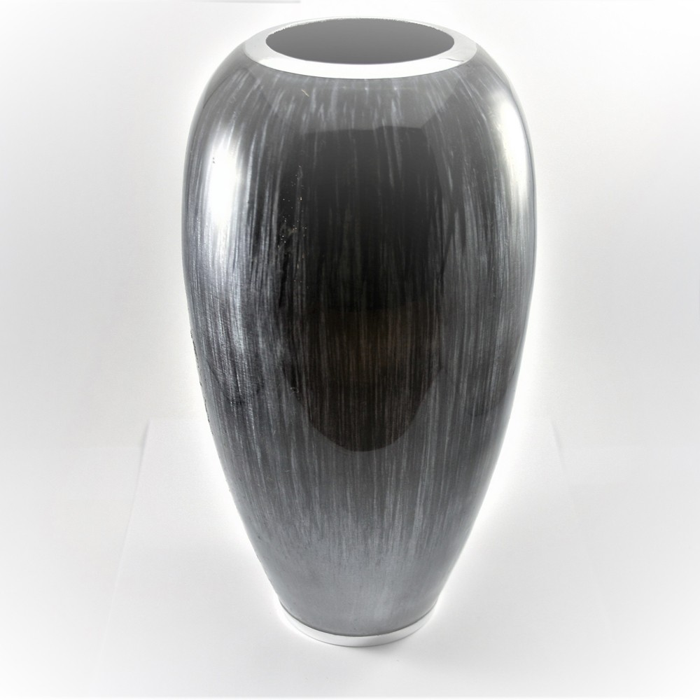 Tilnar Azeti Recycled Aluminium Vase 25cm