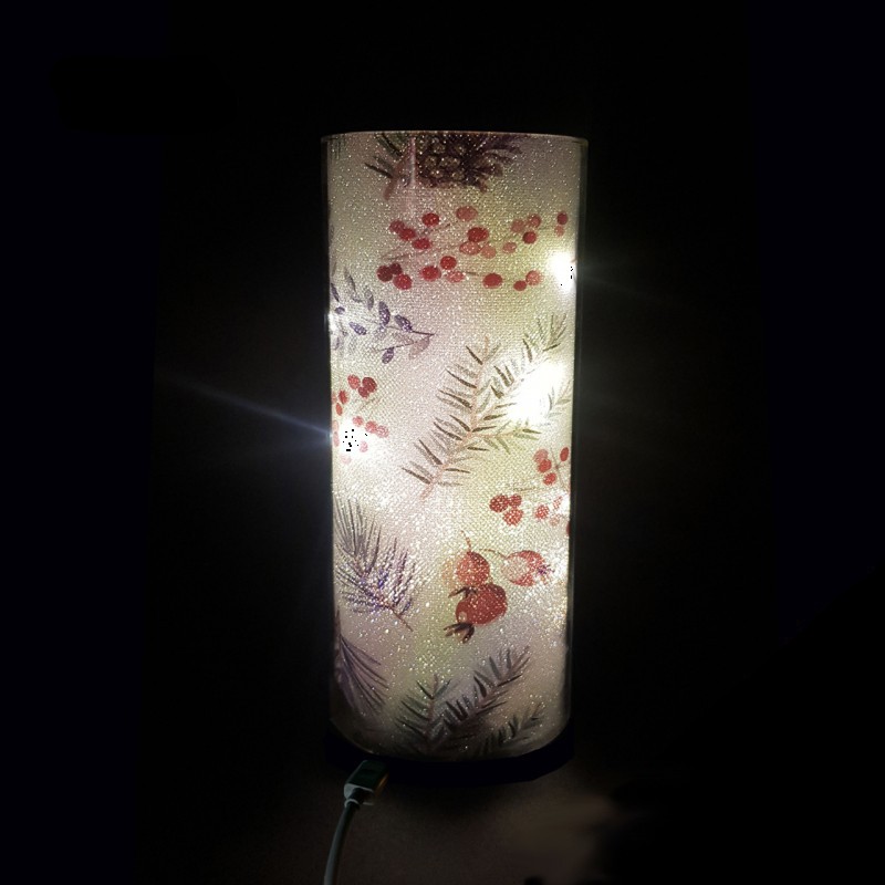 Luxa Sparkler Frosted Table Lamp 20cm Battery