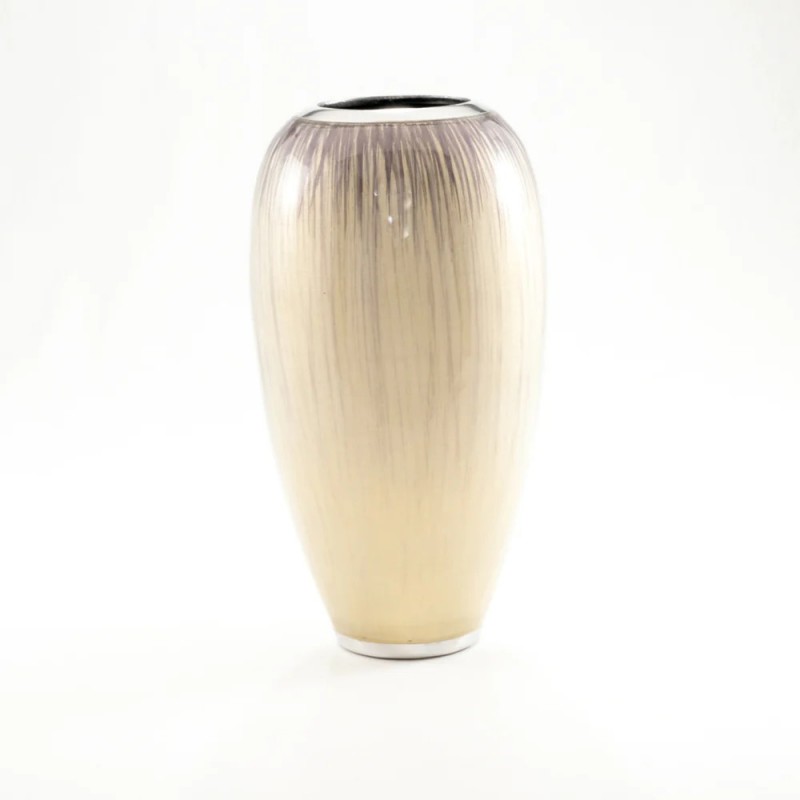 Tilnar Azeti Recycled Aluminium Vase 25cm
